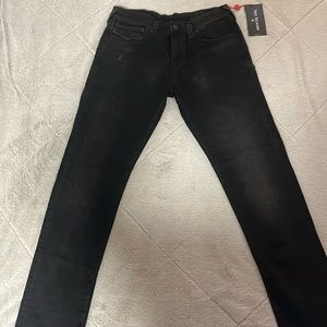 True Religion black jeans sz 32 NWT